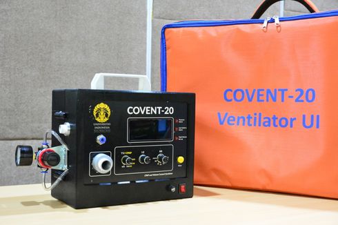 Ventilator COVENT-20 Buatan UI Mulai Diuji Klinis pada Manusia