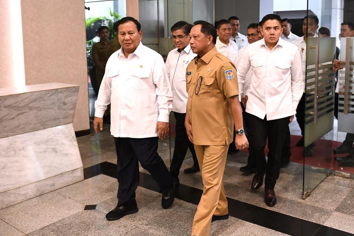 Prabowo Minta Jajarannya Antisipasi Bencana Alam Akibat Curah Hujan Tinggi di Akhir Tahun