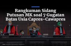 INFOGRAFIK: 7 Gugatan Batas Usia Capres-Cawapres ke MK, 1 Dikabulkan Sebagian