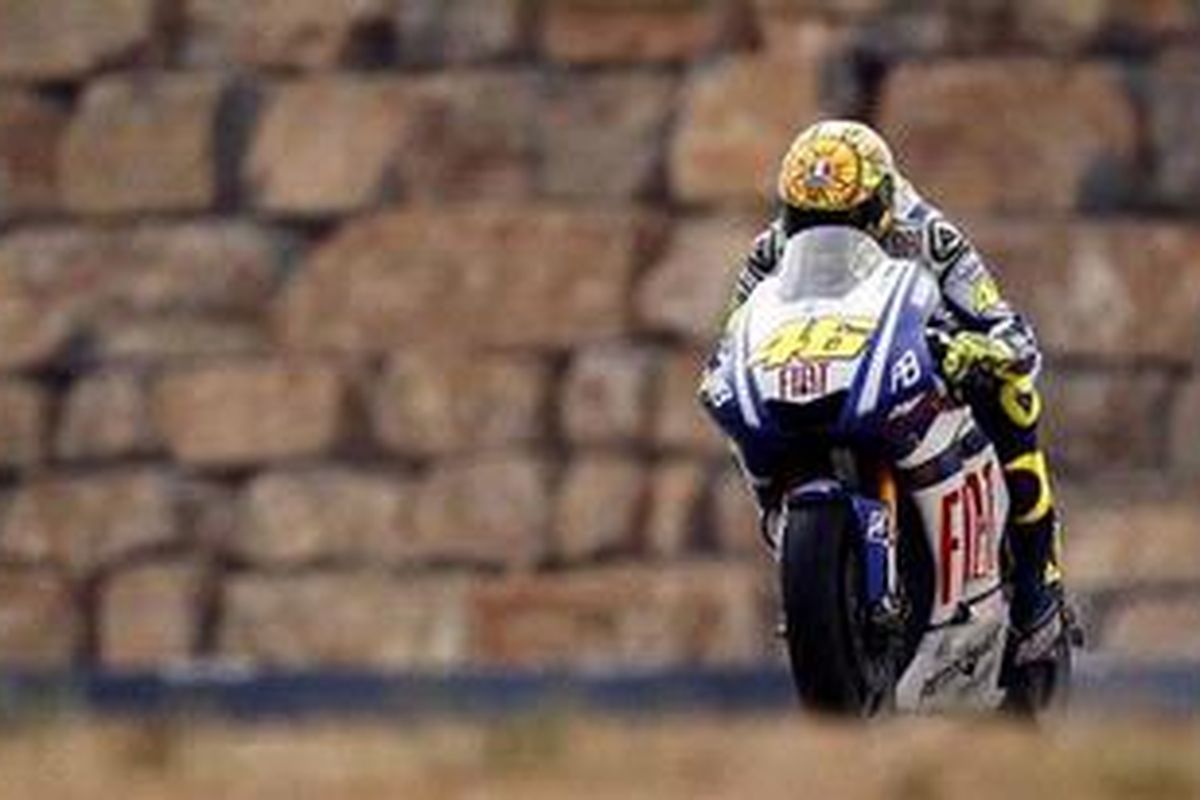Valentino Rossi, musim depan sudah bergabung dengan Ducati.
