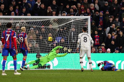 Hasil Crystal Palace Vs Man United: Kecolongan Gol Menit Akhir, Setan Merah Imbang