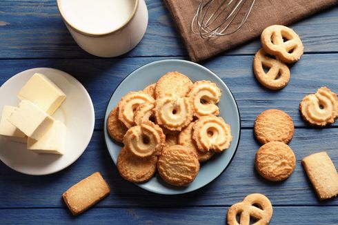 Resep Butter Cookies, Kue Kering yang Lembut dengan 6 Bahan