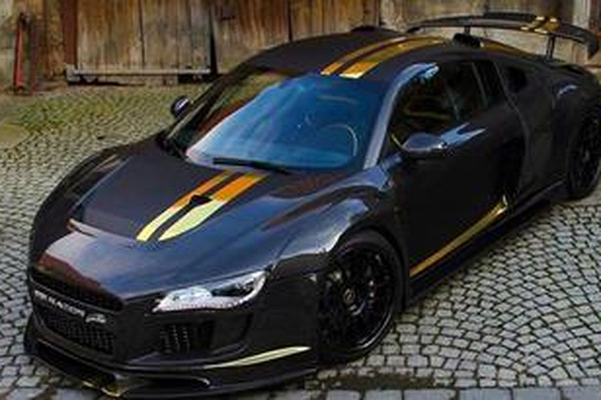 Tongkrongan kian sangar dengan bodi dipenuhi bahan serat karbon