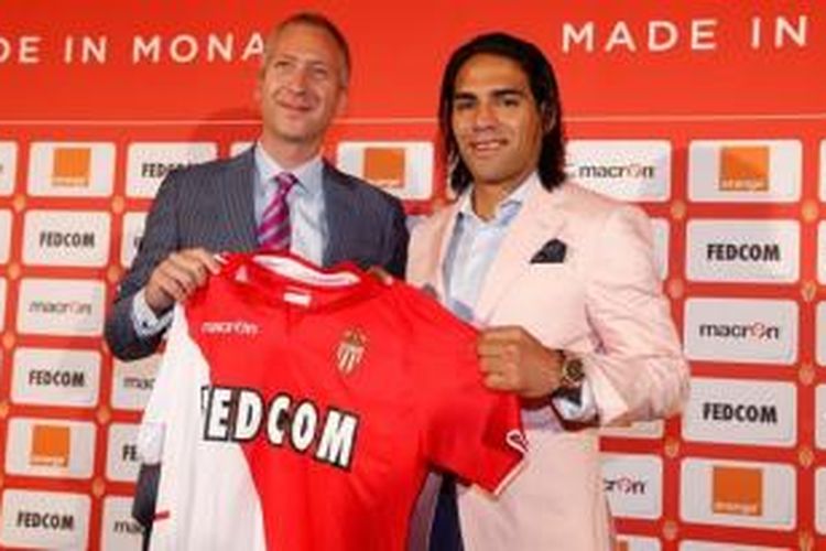 Bomber anyar AS Monaco, Radamel Falcao. 