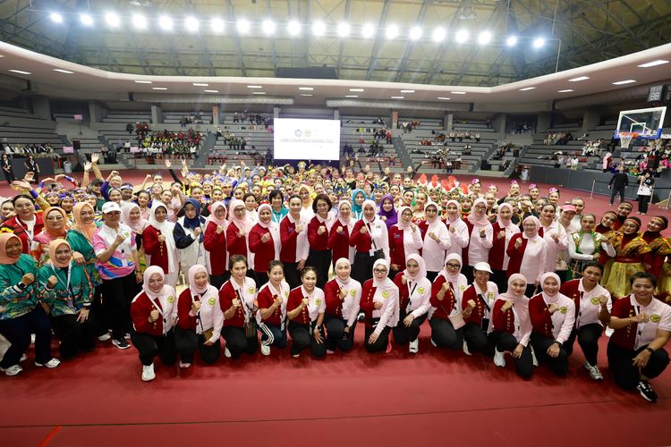 Ketua Umum TP PKK Dorong Olahraga Jadi Bagian dari Kehidupan Keluarga Menuju Indonesia Emas 2045