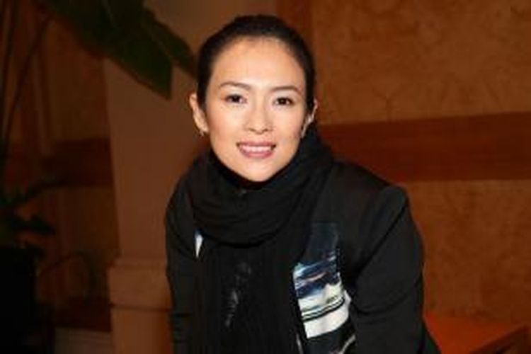 Aktris Zhang Ziyi dadir dalam acara pemutaran film The Grandmaster, yang dipersembahkan oleh The Weinstein Company, di ICM Screening Room, Century City, California, AS, 9 Desember 2013.