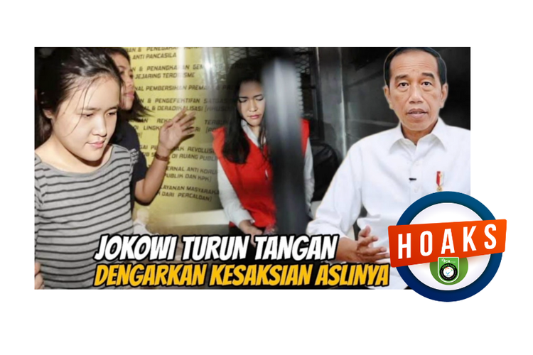Hoaks, Presiden Jokowi jenguk Jessica Wongso di penjara