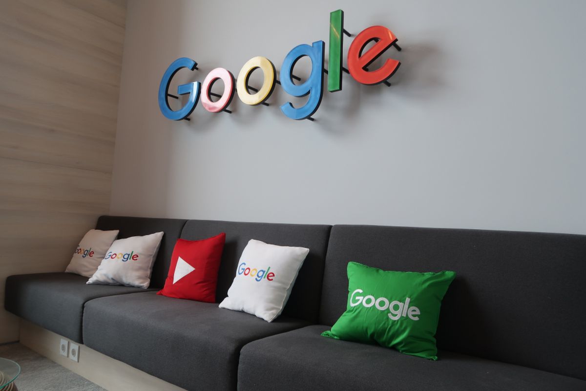 Ruang santai di Kantor Google Indonesia.