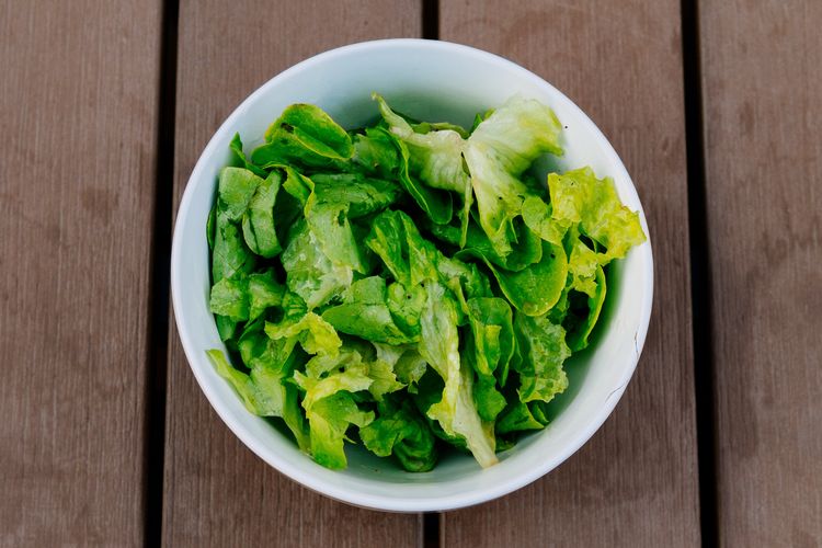 Ilustrasi selada, salah satu sayuran penurun darah tinggi yang cocok untuk pasien hipertensi.