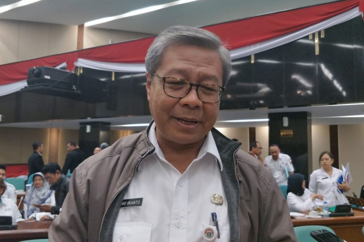 Pelaksana Tugas Kepala Dinas Pendidikan DKI Jakarta Bowo Irianto di gedung DPRD DKI Jakarta, Jalan Kebon Sirih, Jakarta Pusat, Rabu (12/9/2018).