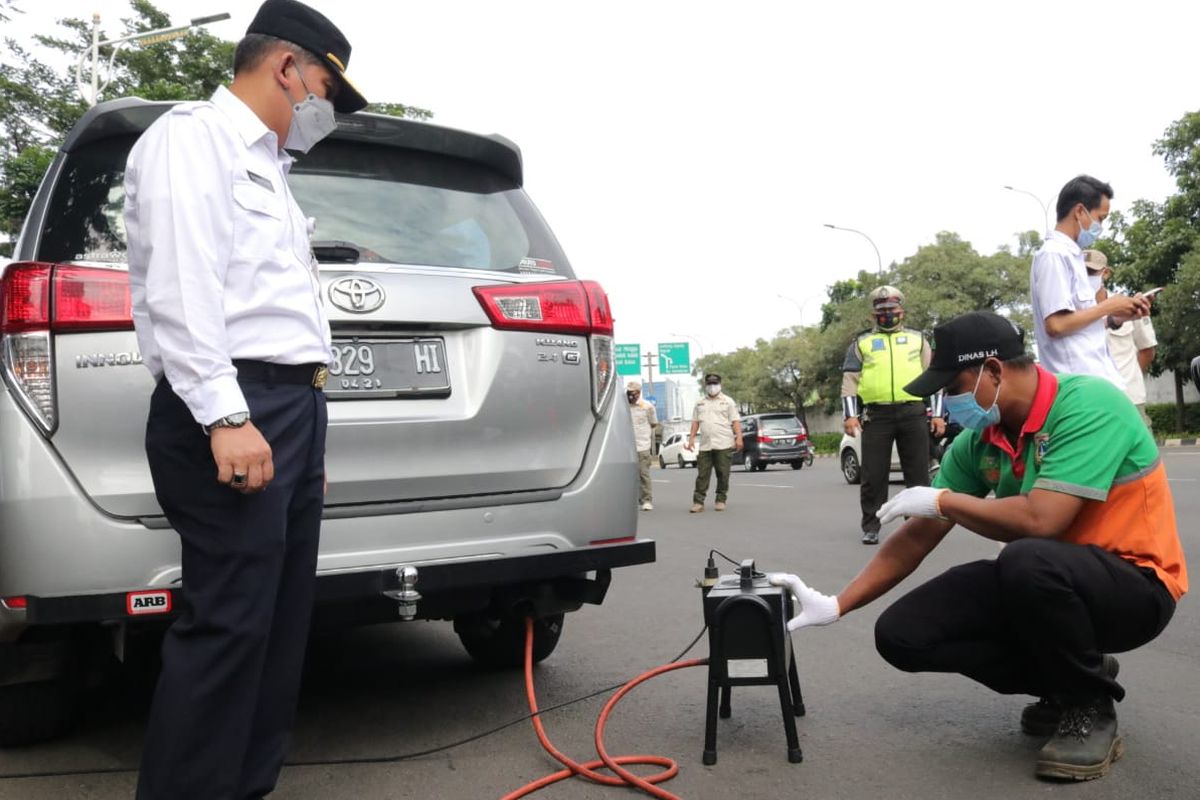 Sanksi uji emisi mobil dan motor mulai diterapkan Januari 2021