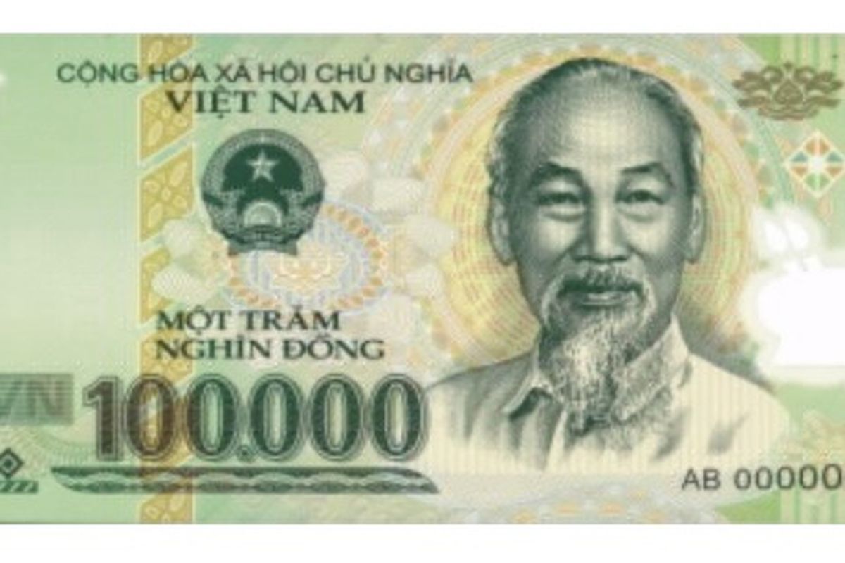 Ilustrasi mata uang Vietnam ke rupiah.