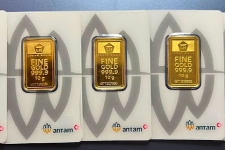 Harga Emas Antam Hari Ini 25 Oktober 2025 Turun Rp4.000, Berikut Rinciannya