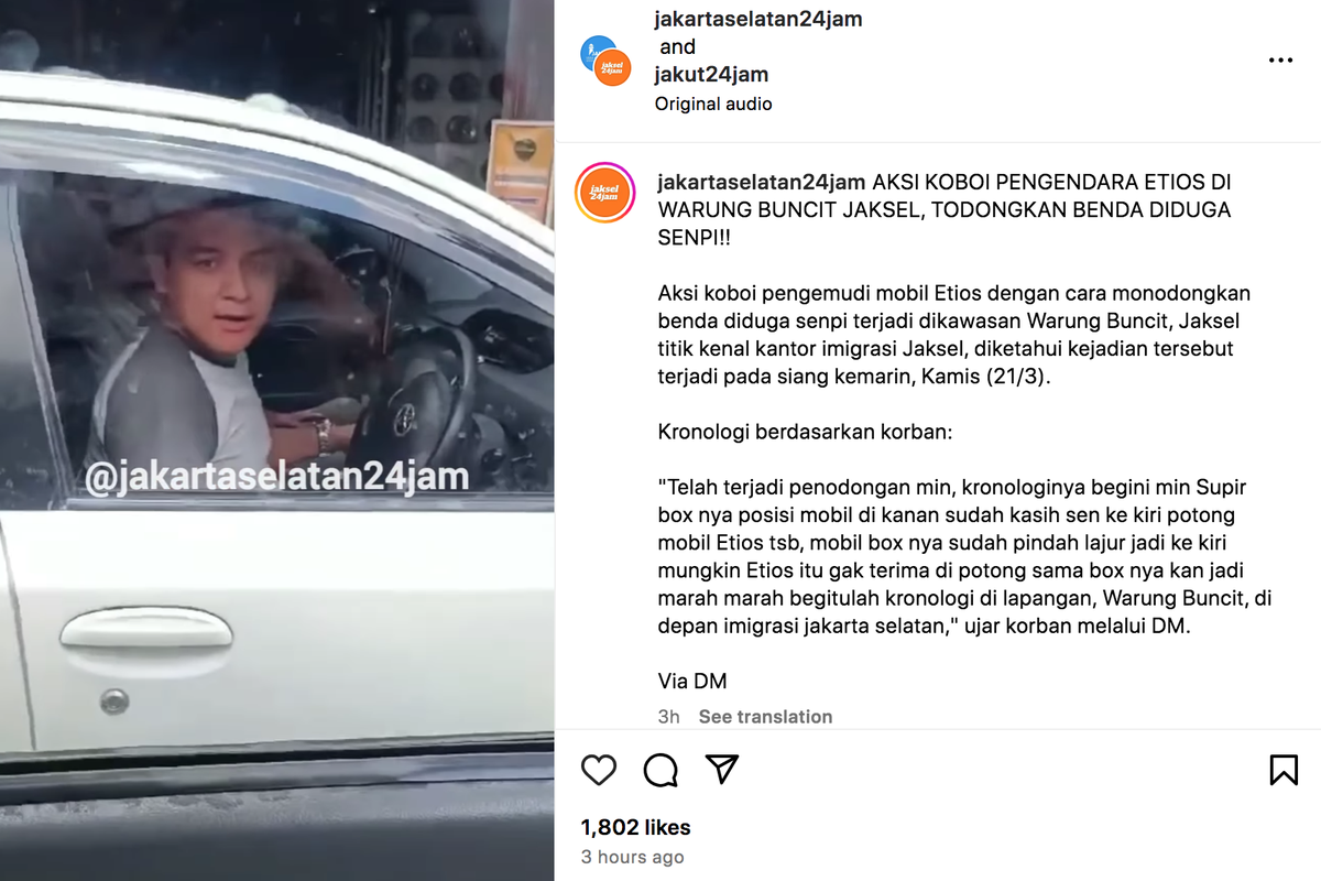 Aksi koboi jalanan