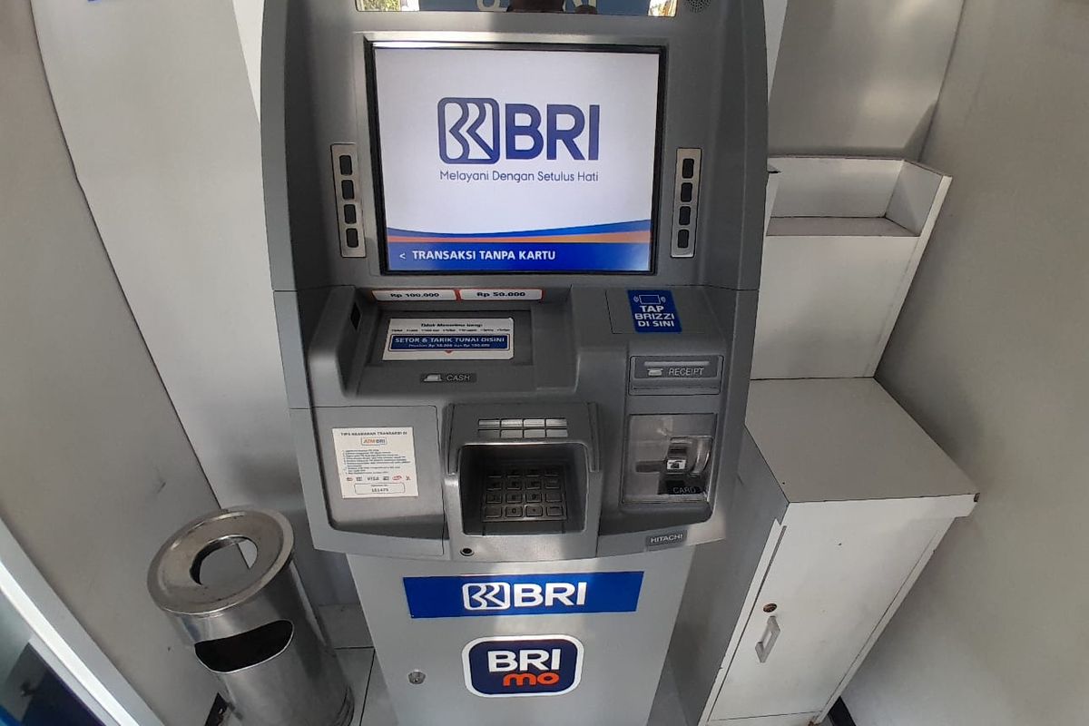 Cara setor tunai BRI di ATM dengan kartu debit atau aplikasi BRImo