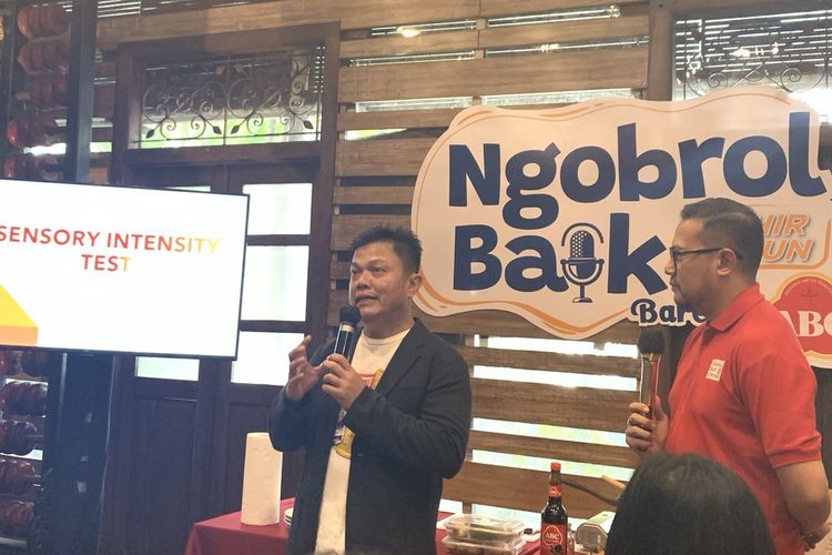 Indra Ishak, Head of Research & Development ABC Indonesia, at the Good Chat with ABC (NBBA) event in Jakarta, Wednesday (4/12/2024).