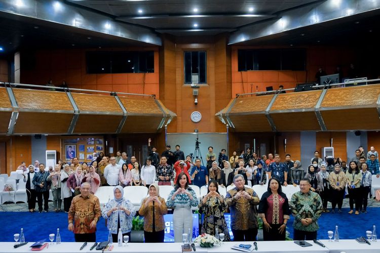 Kegiatan Jumpa Pers Akhir Tahun 2024 di Balairung Soesilo Soedarman, Gedung Sapta Pesona, Jakarta, Jumat (20/12/2024).