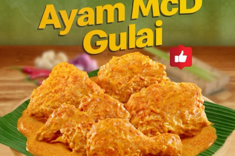 Ilustrasi ayam gulai McD. 