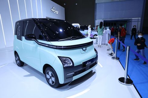 BERITA FOTO: Pesona Air ev, Mobil Listrik Produksi Wuling