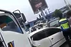 Kejadian Lagi, Truk Seruduk Tiga Mobil di Bandar Lampung