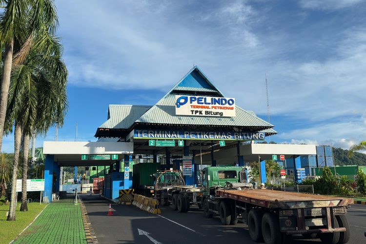 Terminal Peti Kemas (TPK) Bitung di Sulawesi Utara (Sulut).