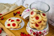 Resep Thumbprint Stoberi, Kue Lebaran Simpel