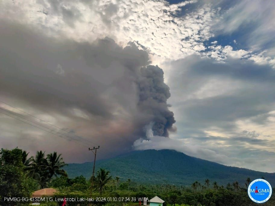 Status Awas Gunung Lewotobi, Evakuasi Warga, dan Penanganan Darurat...