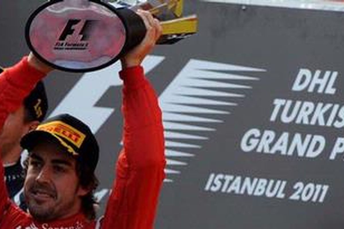 Pebalap Ferrari, Fernando Alonso.