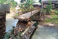 Permukiman di Pandeglang Diterjang Banjir Luapan Sungai, 2 Jembatan Putus
