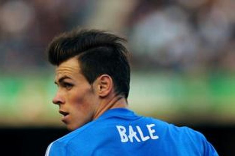 Gelandang Real Madrid, Gareth Bale.