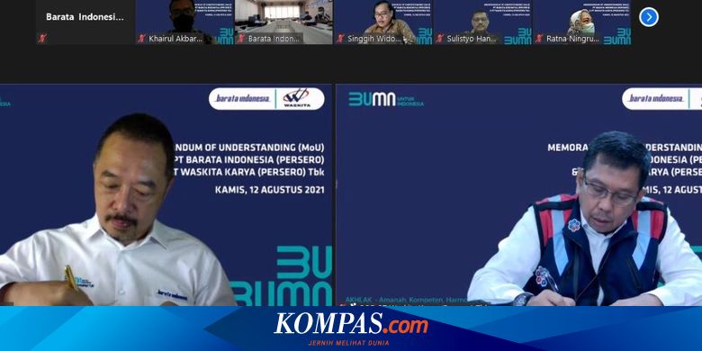Waskita Gandeng Barata Garap Proyek Infrastruktur - Vimarsana News