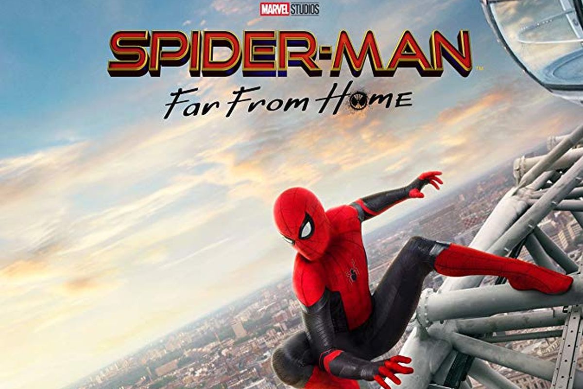 Poster film Spider-Man: Far From Home.