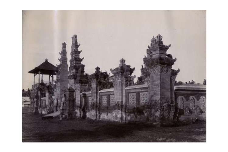 Foto Museum Denpasar yang diambil tahun 1935