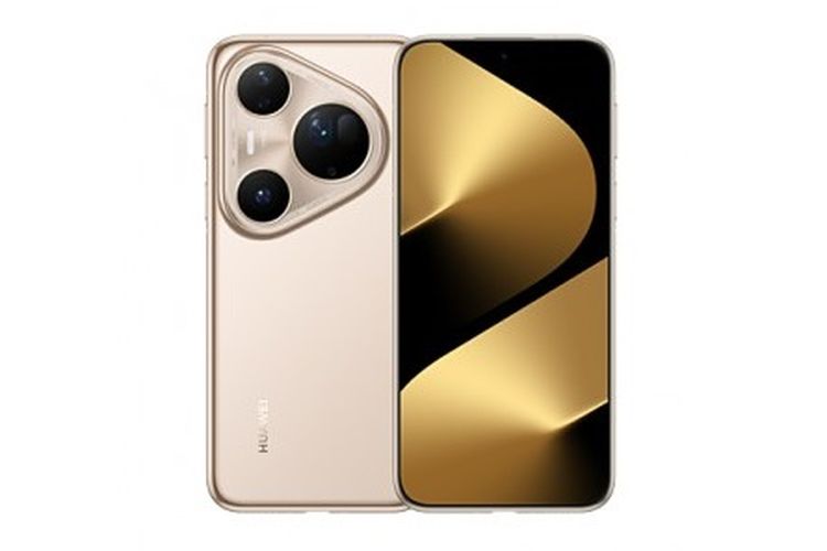 Huawei Pura 80 Ultra varian warna Gold.