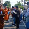 Perjalanan Menuju Borobudur untuk Waisak, 36 Biksu Thudong Singgah di Semarang 2 Hari