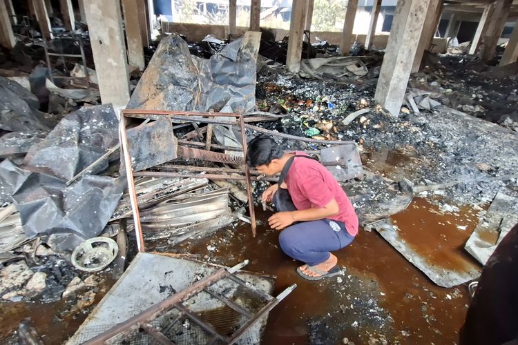Pedagang Sebut Kebakaran Pasar Wonogiri Seperti Kiamat, Letupan Gas di Mana-mana