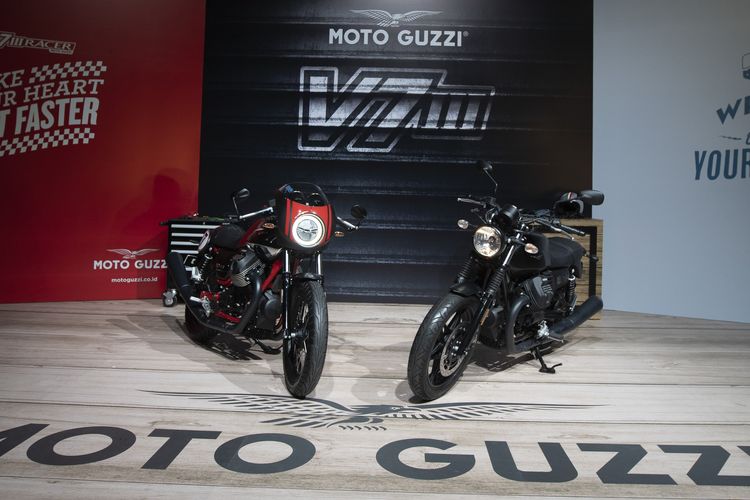 Moto Guzzi V7 III Stone dan Racer 10th Anniversary
