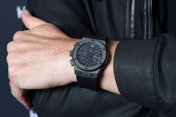 Hublot Classic Fusion Aerofusion Chronograph All Black Shepard Fairey