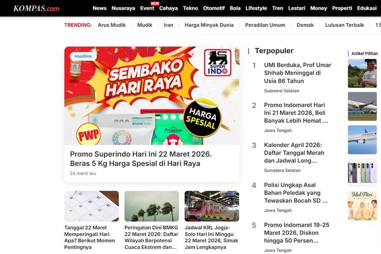 [POPULER NUSARAYA] Meninggalnya Prof Umar Shihab | Kalender Libur April 2026