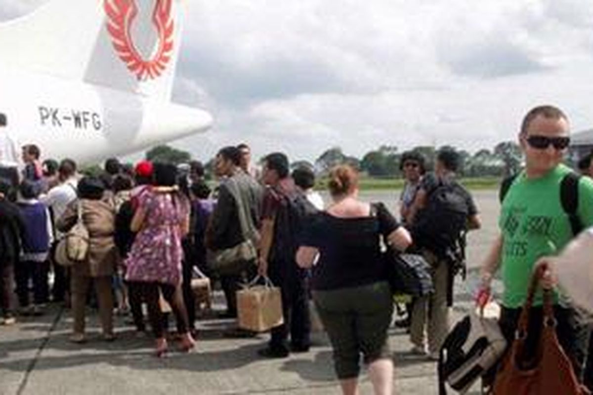 Penerbangan ke Nias.