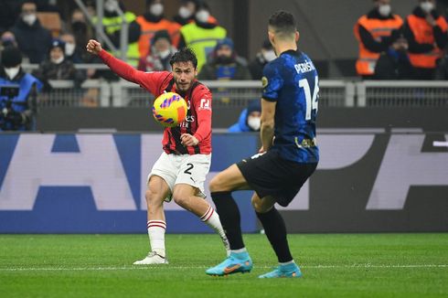 Babak Pertama Inter Vs Milan, Gol Perisic Bawa Nerazzurri Unggul 1-0