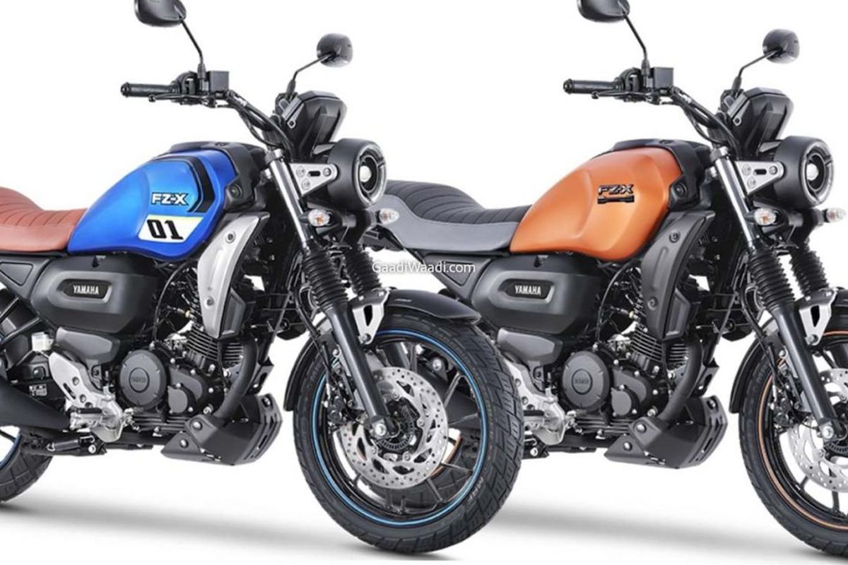 Yamaha FZ-X dengan gaya neo retro seperti XSR 155