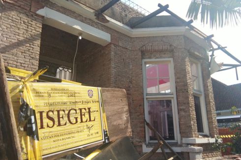 Ridwan Kamil Segel Bangunan Cagar Budaya yang Dibongkar Pemiliknya