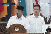 Pidato Prabowo Usai Ditetapkan Menjadi Presiden Terpilih 2024-2029