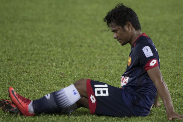 Ilham Udin Armayn mengalami cedera ringan pada laga debutnya bersama Selangor FA di Liga Malaysia, Minggu (4/2/2018).