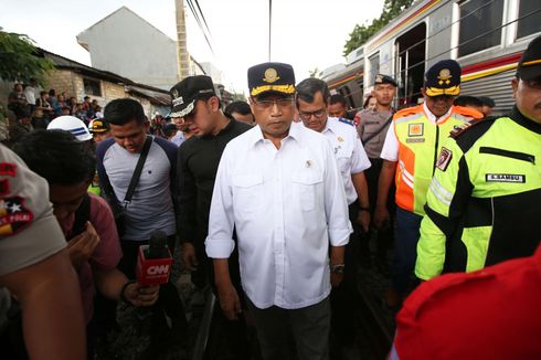 Menhub Minta Evakuasi Kereta Anjlok di Bogor Selesai Malam Ini