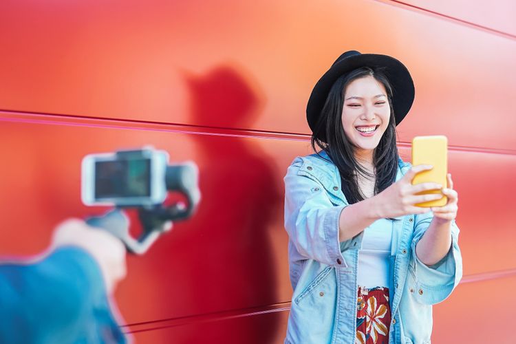 Ilustrasi influencer