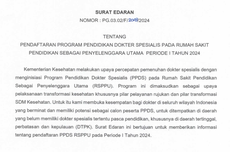 Pendaftaran Pendidikan Dokter Spesialis Rumah Sakit Dibuka, Ini Syarat dan Besaran Gajinya