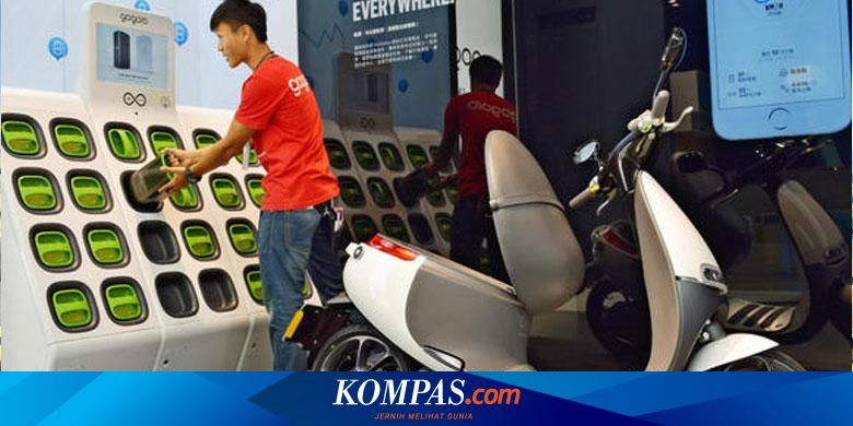 Sukses Skuter Listrik  di  Taiwan 