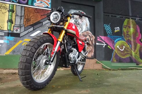 Yamaha Scorpio Street Tracker, Gagah dan Mewah